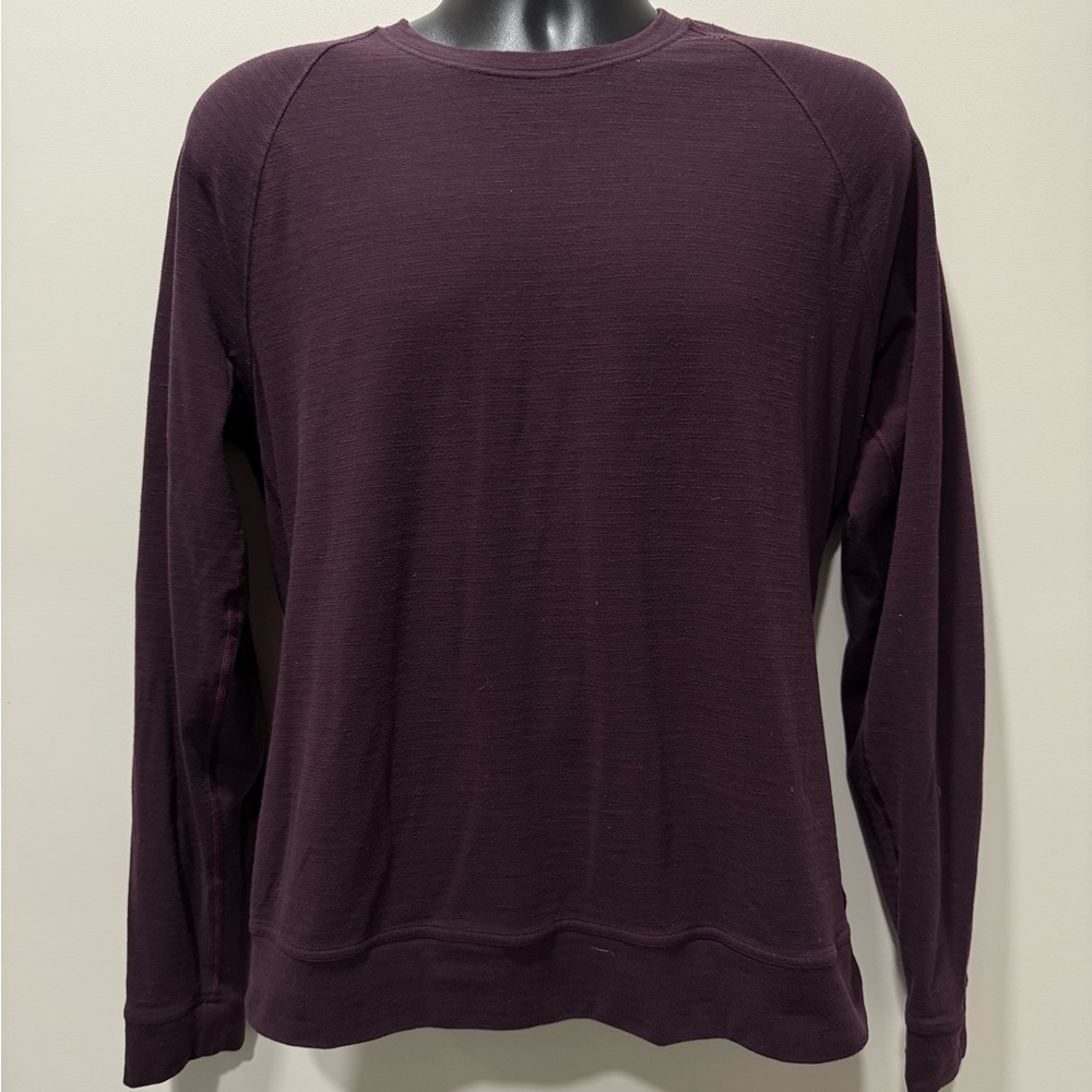 lululemon athletica Men's Long Sleeve Tee - Dark Purple